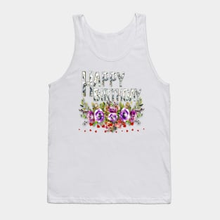 Happy Birthday Greeting Tank Top